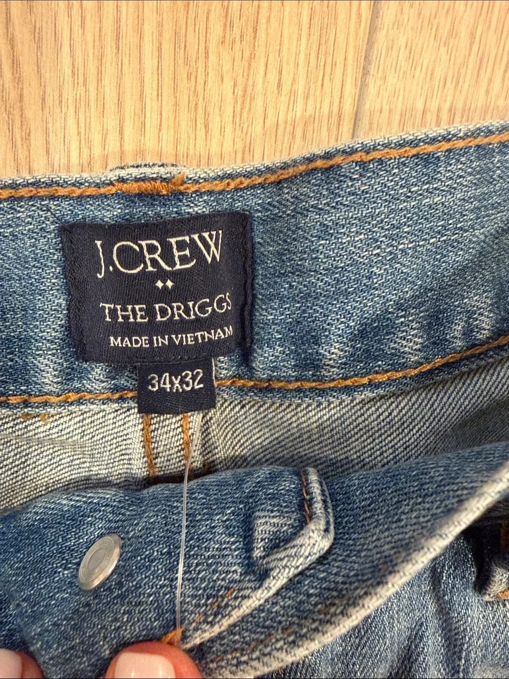 NEW J. Crew Men's Light Blue Slim Straight Jeans